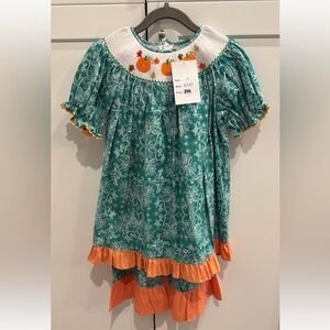 Kids Teal and Orange Matching Set